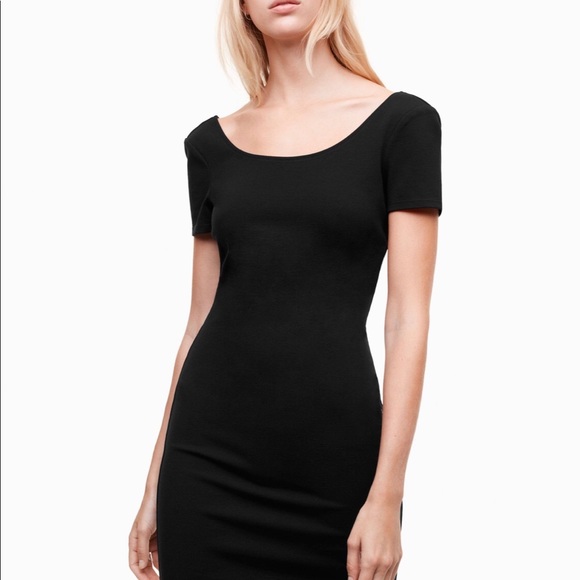 ARITZIA TALULA ZIP MINI DRESS GREY (NWT) - Picture 2 of 7